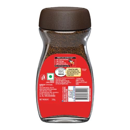 Nescafe  Classic 100percent Pure Instant Coffee, 200 g Dawn Jar-2.webp